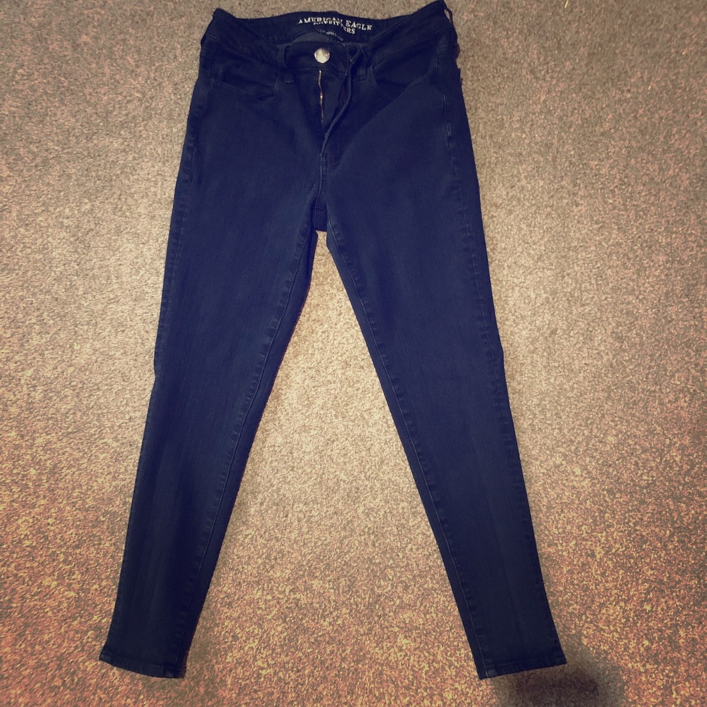 Black jeggings